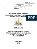 PROGRAMA DE MANTENIMIENTO Y EQUIPOS - Removed