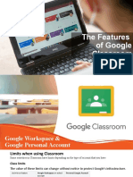 The Features of Google Classroom