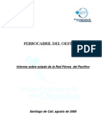 Ferrocarril del Oeste Informe red Férrea