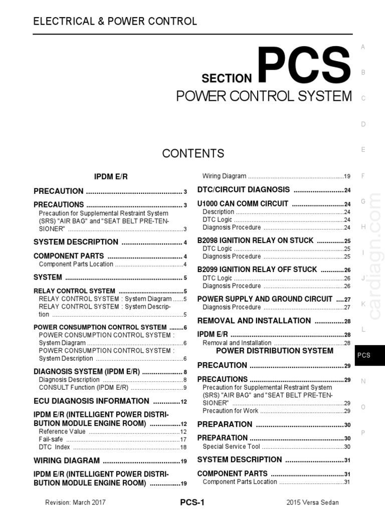2015 NISSAN VERSA NOTE REPAIR MANUAL PDF visual data 6
