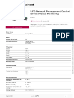 UPS Network Management Cards - AP9619