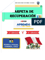 CARP. RECUP. DPCC 3° 4° Mod