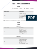 OCSInventory_compatibility_matrix