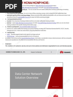 HCIE-DC V1.0 Training Material 2 Cloud Data Center Network and Security Solutions