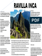 Infografia de Machu Picchu