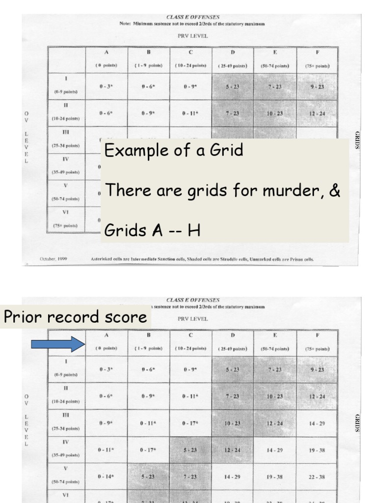 Understanding Prison Sentence Grids | PDF