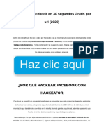 Hackear Facebook en 30 segundos