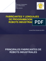 Investigacion Documental Fabricantes Lenguajes Robotica