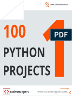 Beginner Python projects