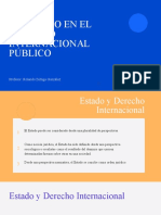 Estado y Derecho Internacional