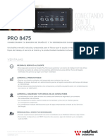 Wfs PRO8475 Datasheet - Es