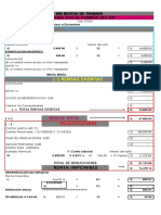 EJEMPLO No. 2 DEL CALCULO ISR RENTAS DE TRABAJO 2021