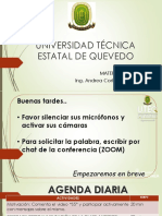 Universidad Técnica Estatal de Quevedo: Materia Prima Animal Ing. Andrea Cortez Espinoza, M.SC