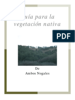 Native Vegetation Guide Spanish