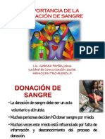 Donación de Sangre