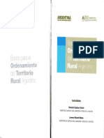 Bases para el Ordenamiento del Territorio Rural Argentino