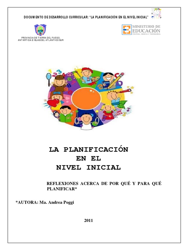 Planificación en el Nivel Inicial | PDF | Método de enseñanza ...