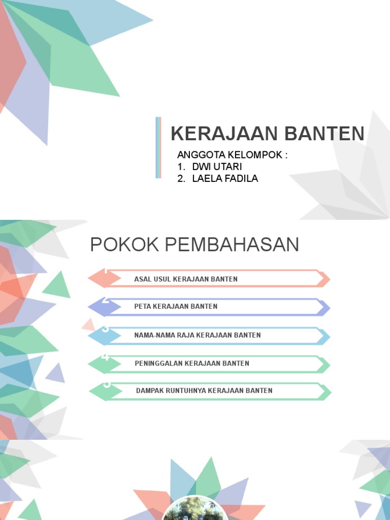 Abstract Leaves PowerPoint Template PDF