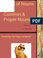 Grade 3-Proper and Common Nouns