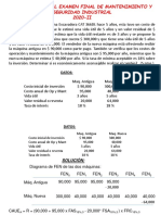 Motores de Combustión Interna SLG - Solucionario Del Examen Final 2020-2