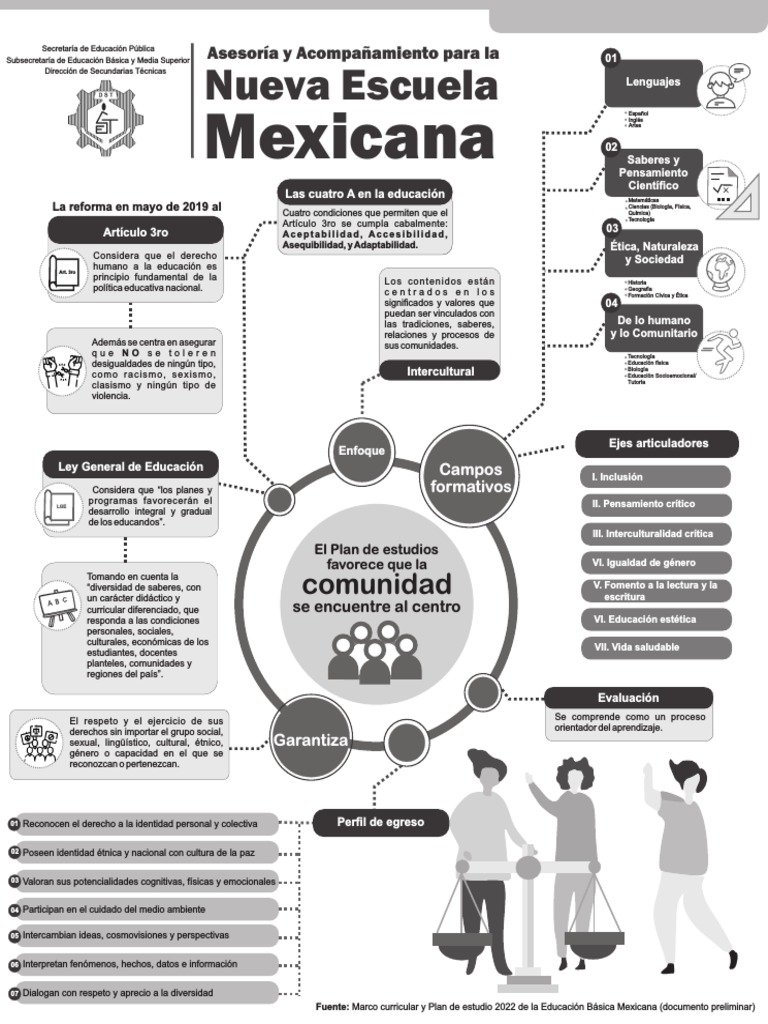 Infografía NEM | PDF | Plan de estudios