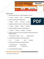 FORMATO DE EXAMEN SECUNDARIA II TRIMESTRE EXAMEN 3