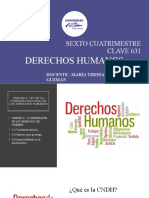 Unidad 6. Ley de La Comisión Nacional de Los Derechos Humanos