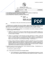 Transferencias Inmediatas Comunicación A 7463