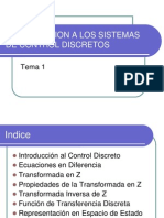 Sistemas de Control Discretos