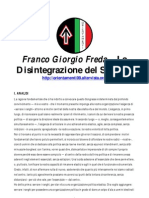 Franco Giorgio Freda - La Disintegrazione Del Sistema