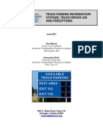 ATRI Truck Parking Information Systems Driver Use and Perceptions 06 2021