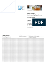 Understanding Experiments Activity Booklet