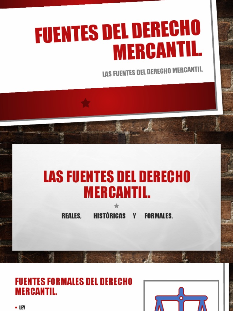 Fuentes Del Derecho Mercantil | PDF