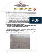 MA420 Matemáticas Básicas Informe GNP matrices determinantes