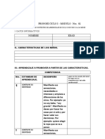 Fichas de Isa de 36 Meses