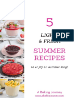 5 Light and Fresh Summer Recipes