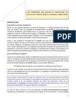 Lenguaje - ¿Instrumento o Conocimiento - Documento de Contextualización