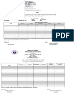 Daily Monitoring and Summary and Logsheet