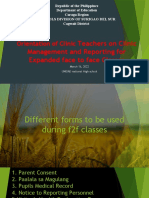 Diffferent Forms To Be Used During f2f Classes