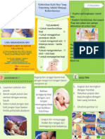 Leaflet Memandikan Bayi