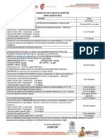 Agenda de Fin de Semestre Julio 2022-2