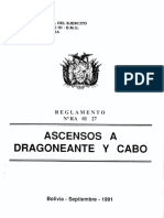 Ra-01-27 Ascenso A Dragoneante y Cabo. 1991
