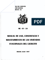 ME-01-24 MANULA USO, CONVIVENCIA Y MANTTO. VIVIENDAS FUNC. EJTO. 1997