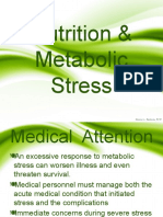 Nutrition & ACUTE Metabolic Stress