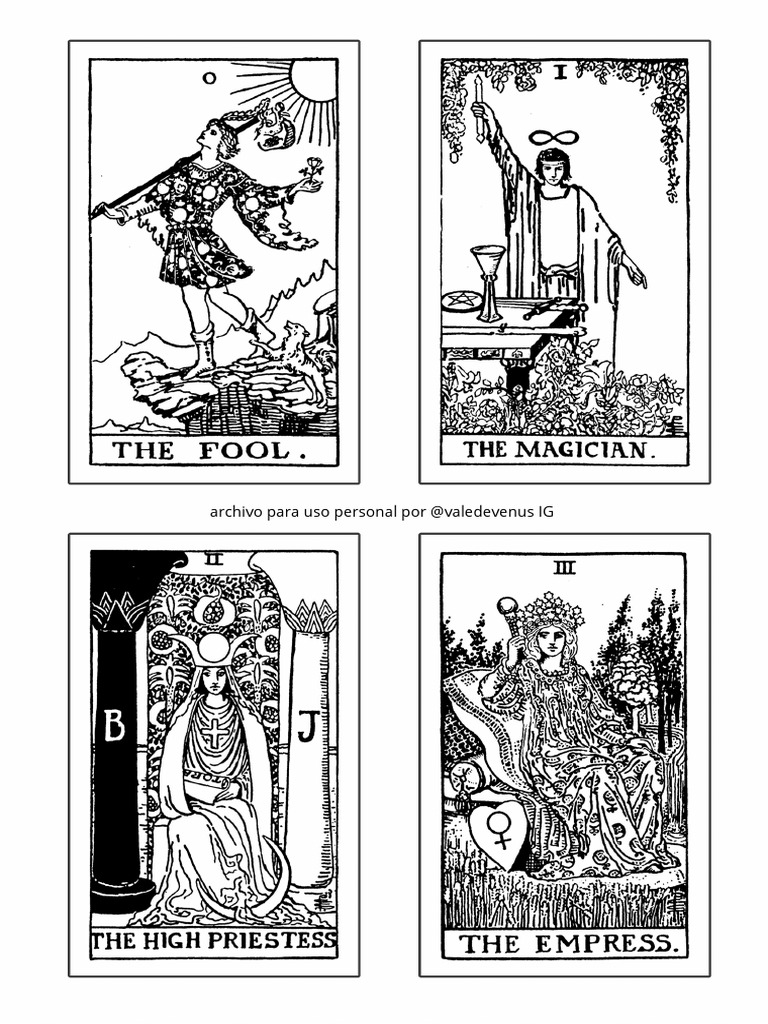 Tarot Rider Waite: Uso Personal PDF | PDF