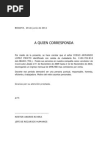 Carta de recomendación laboral