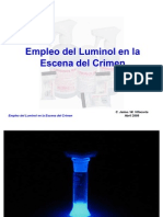 Luminol en La Escena Del Crimen