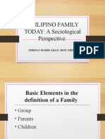 A Filipino Family TODAY: A Sociological Perspective: Sheena Marie Abad, RSW, MSSW