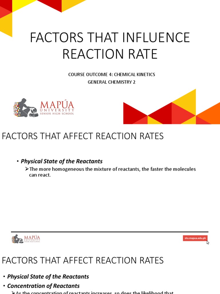 CHM02-CO4-Lesson 2_FACTORS-THAT-INFLUENCE-REACTION-RATE | PDF ...