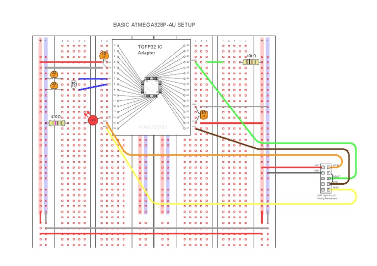 ATmega328P-AU Basic Setup Guide | PDF | Computer Engineering ...